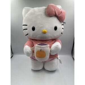 Hello Kitty Fall Harvest Pumpkin Spice Coffee Greeter 2025 🎃